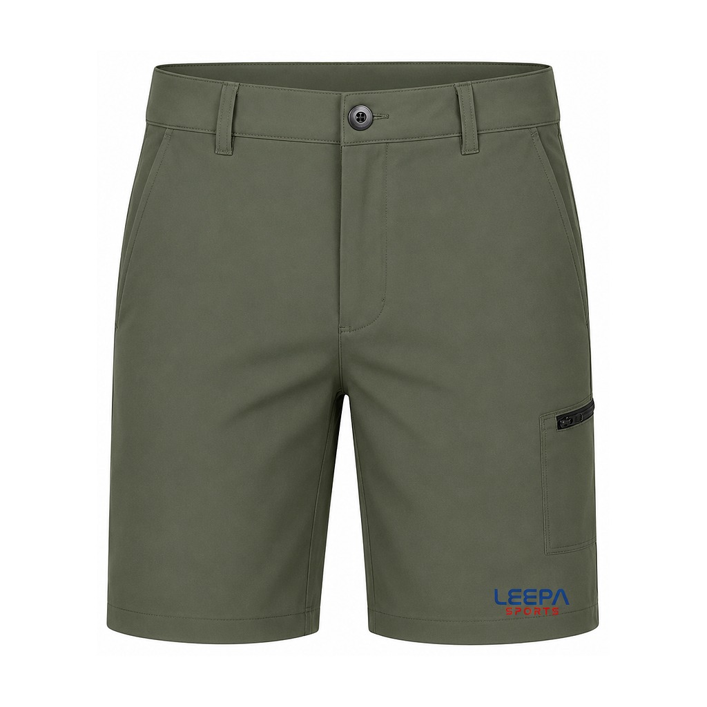 Olive Cargo Golf Shorts