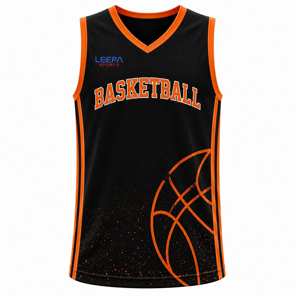 Orange Basketball Tank