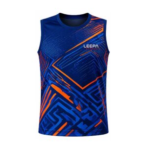 Orange Geo Tennis Shirt