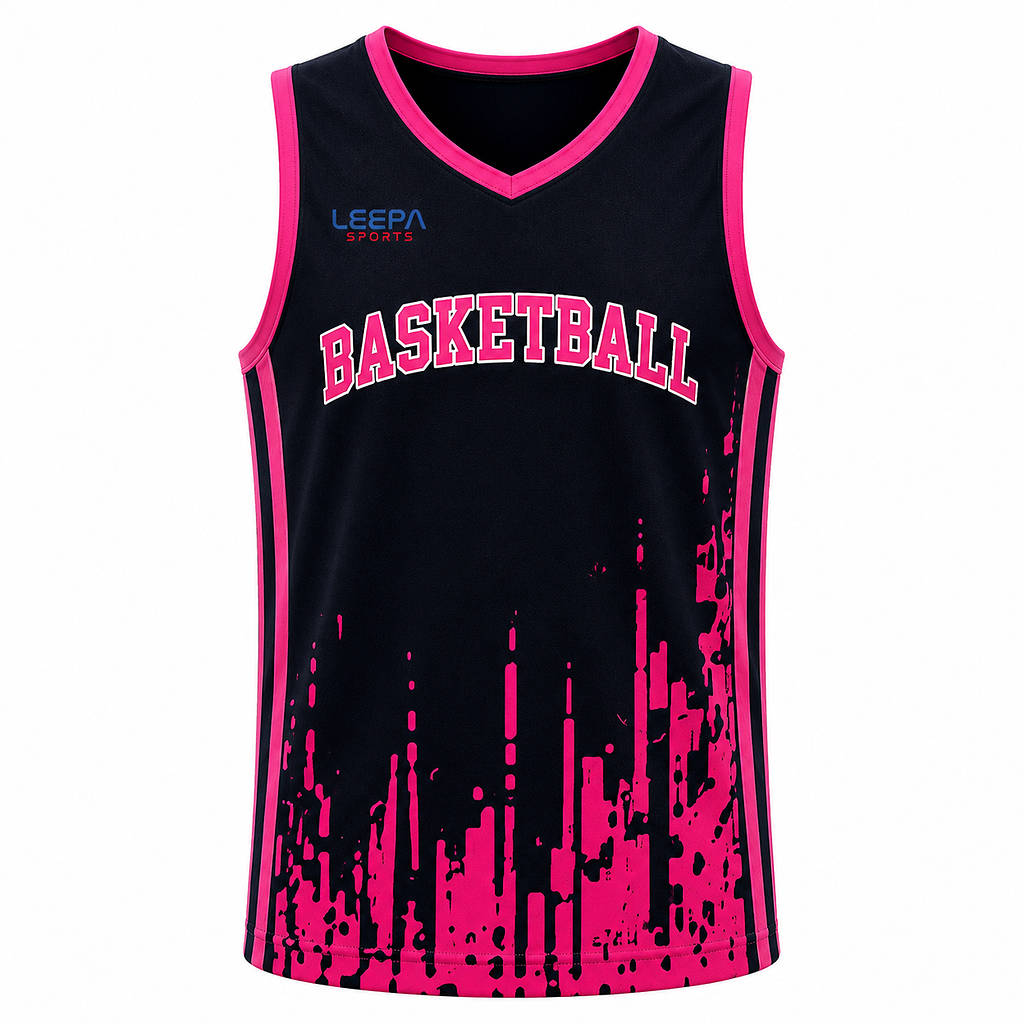 Pink Basketball Jersey