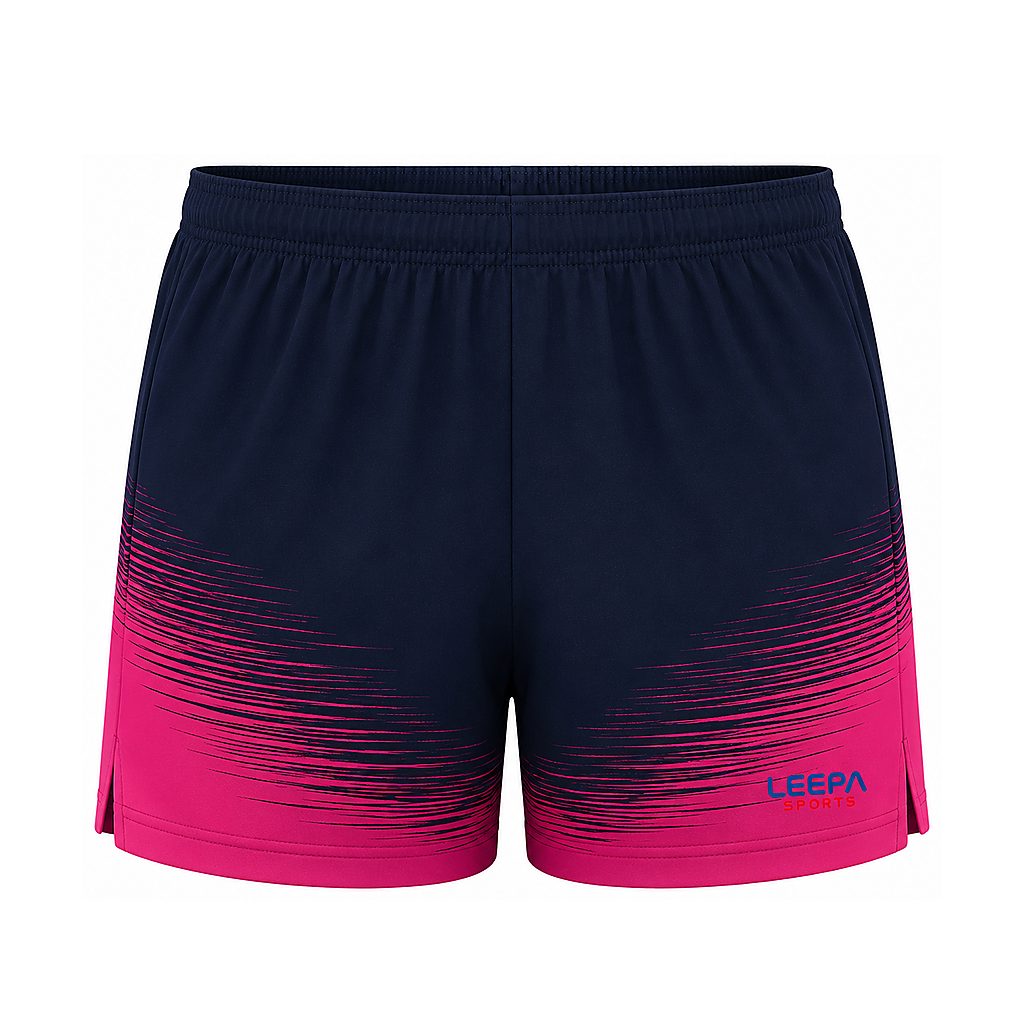 Pink Wave Rugby Shorts