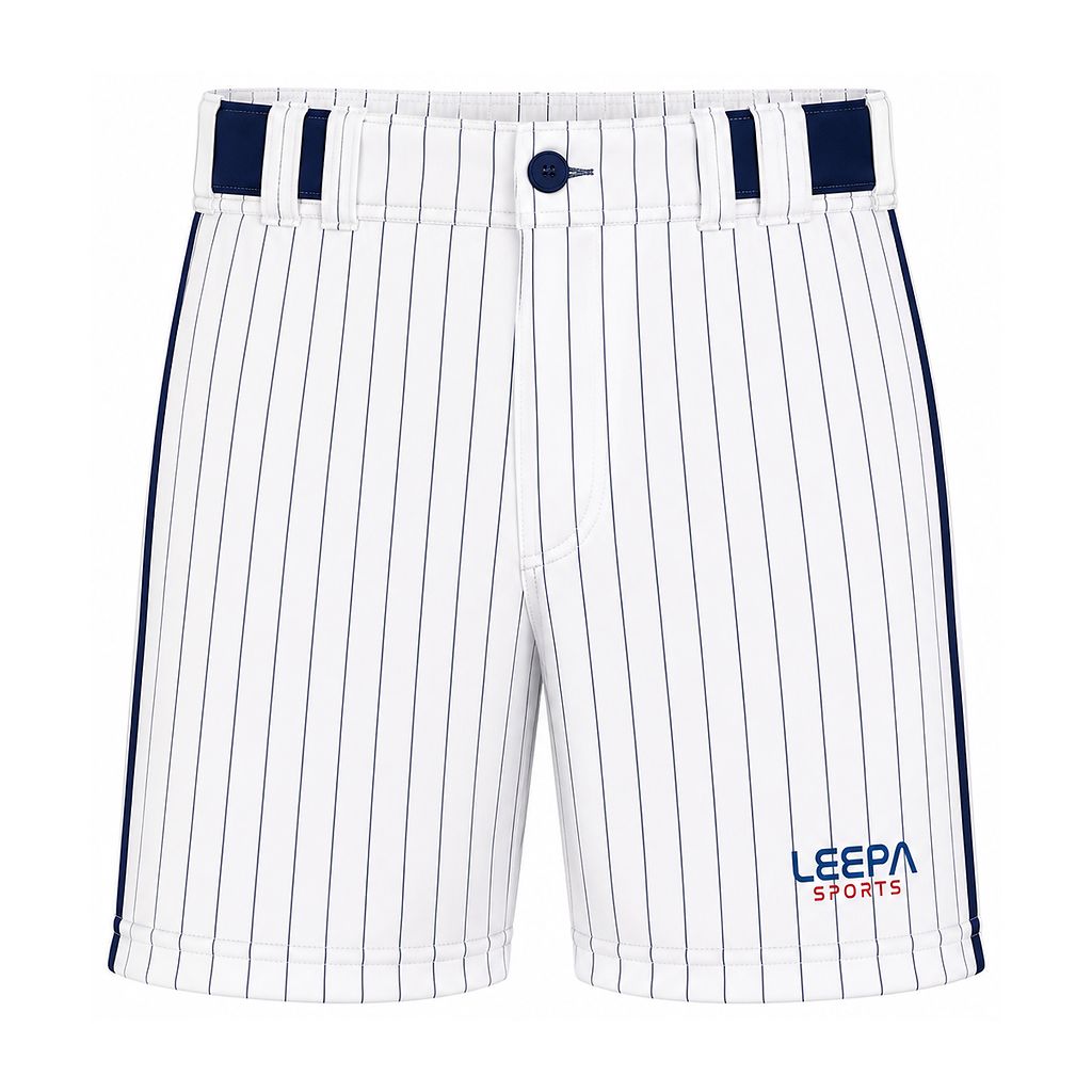 Pinstripe Baseball Shorts