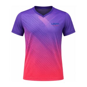 Purple Badminton Men Jersey