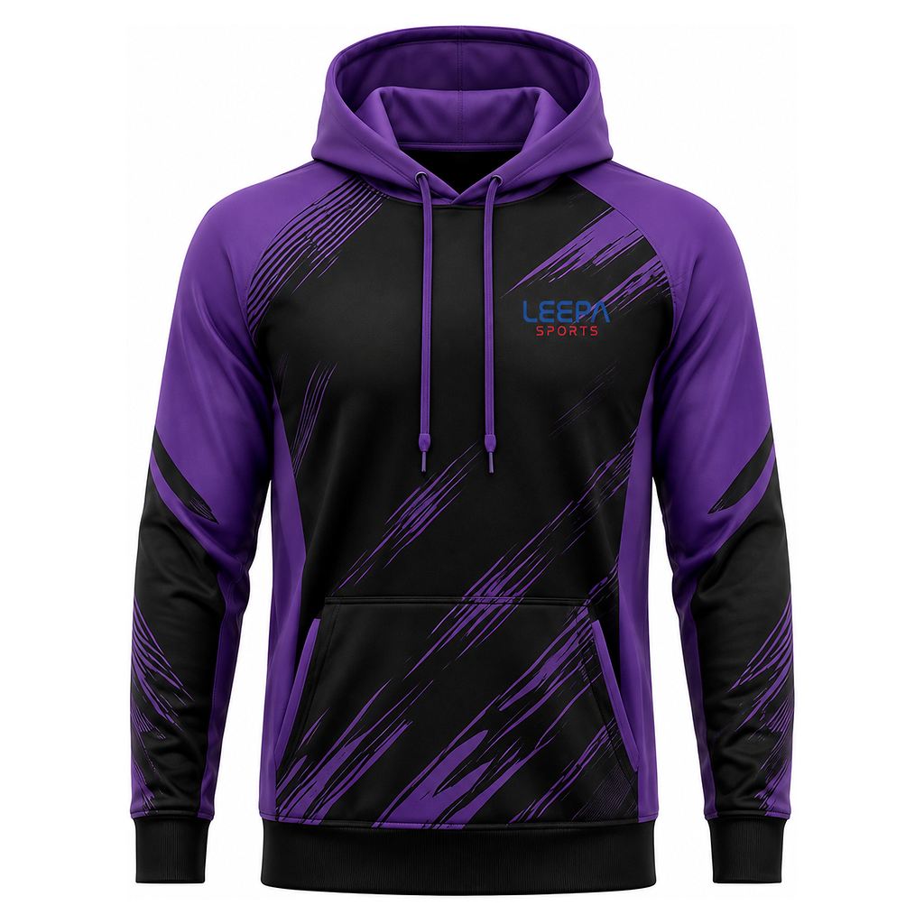 Purple Boxing Hoodie