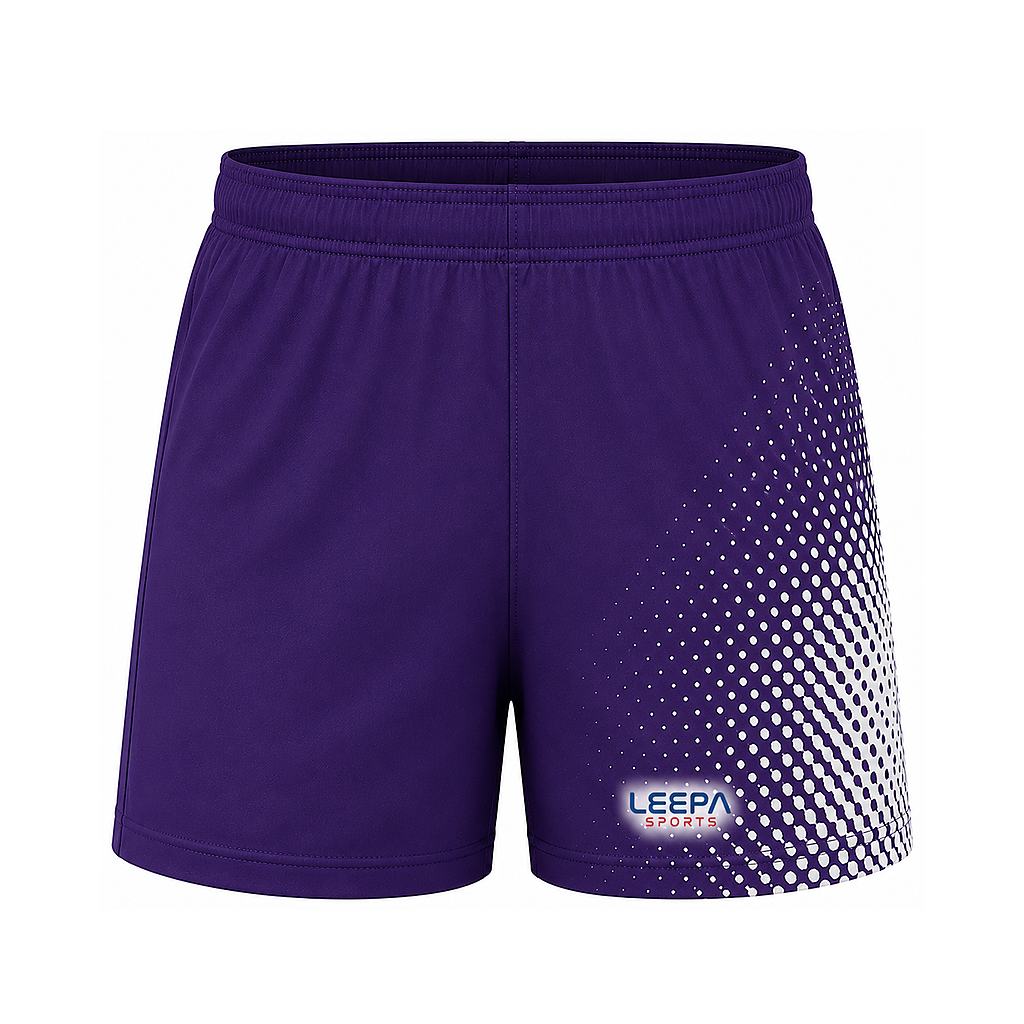 Purple Dot Rugby Shorts