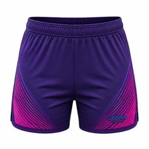 Purple Volleyball Shorts