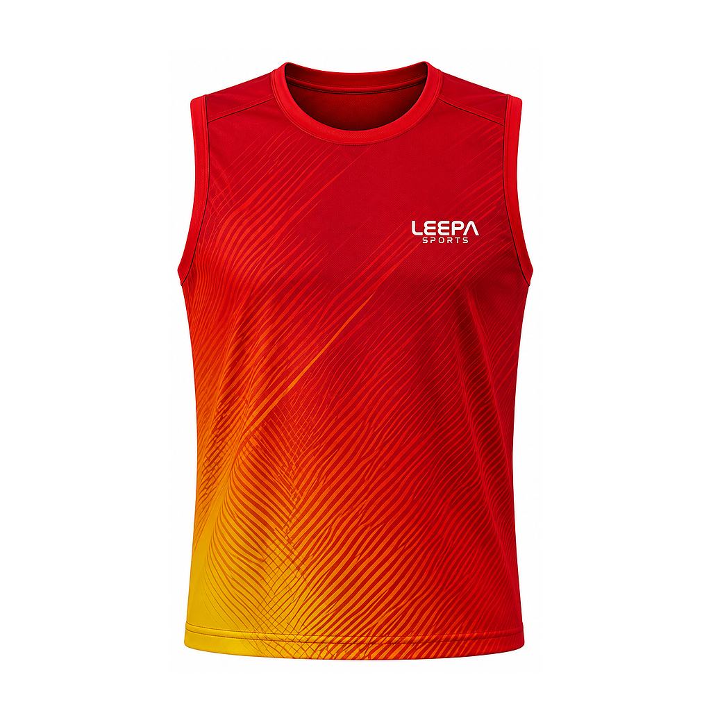 Red Flame Tennis Shirt