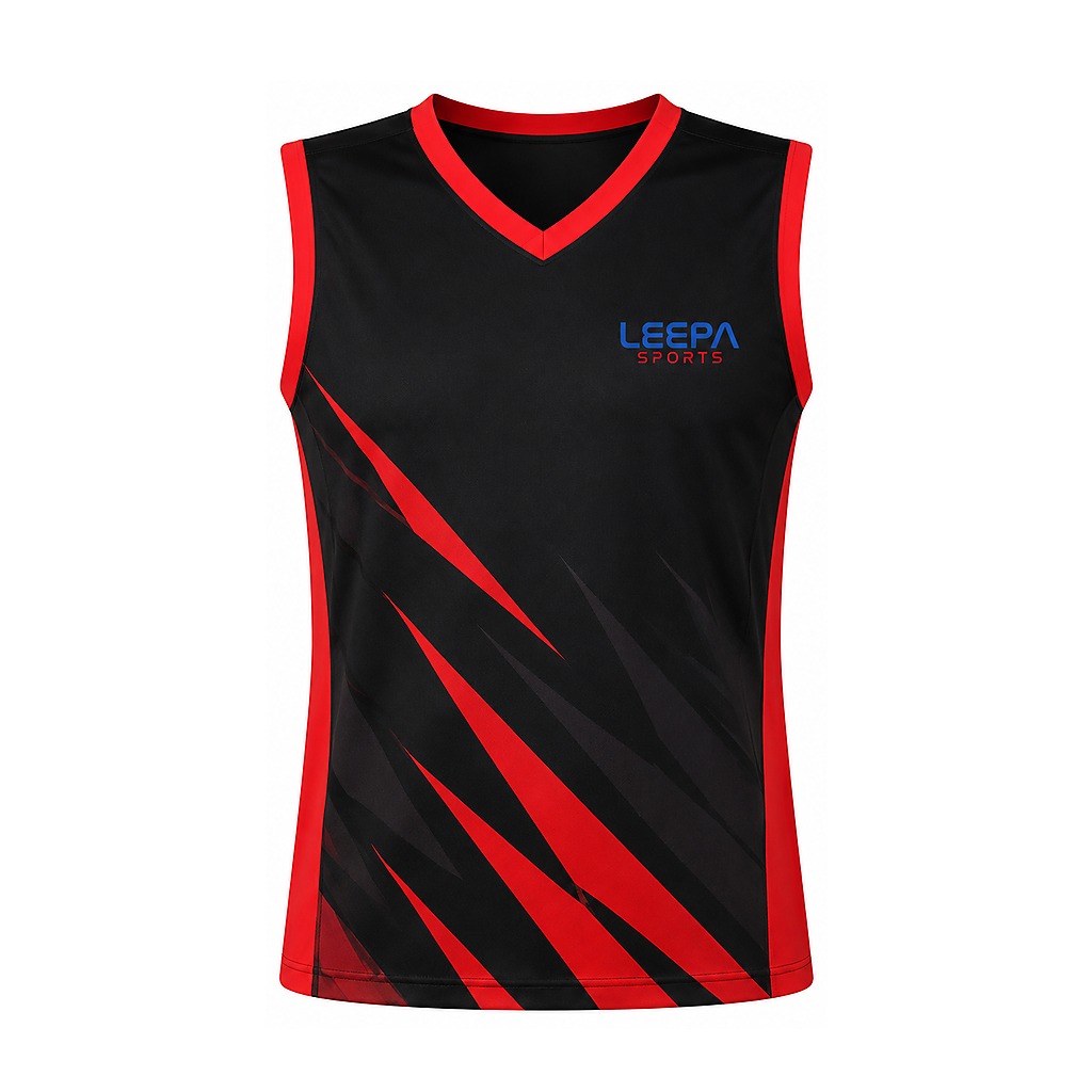 Red Slash Rugby Jersey