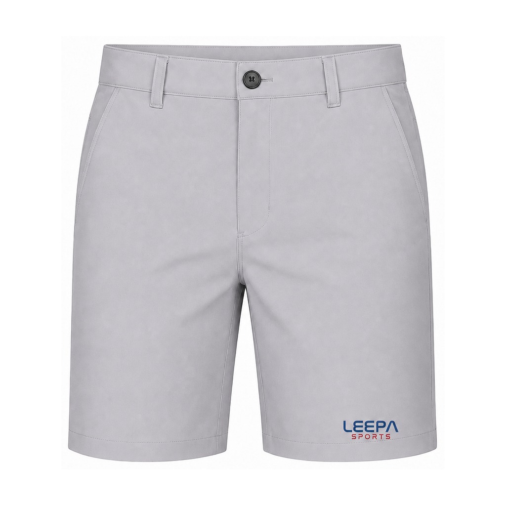 Silver Golf Shorts