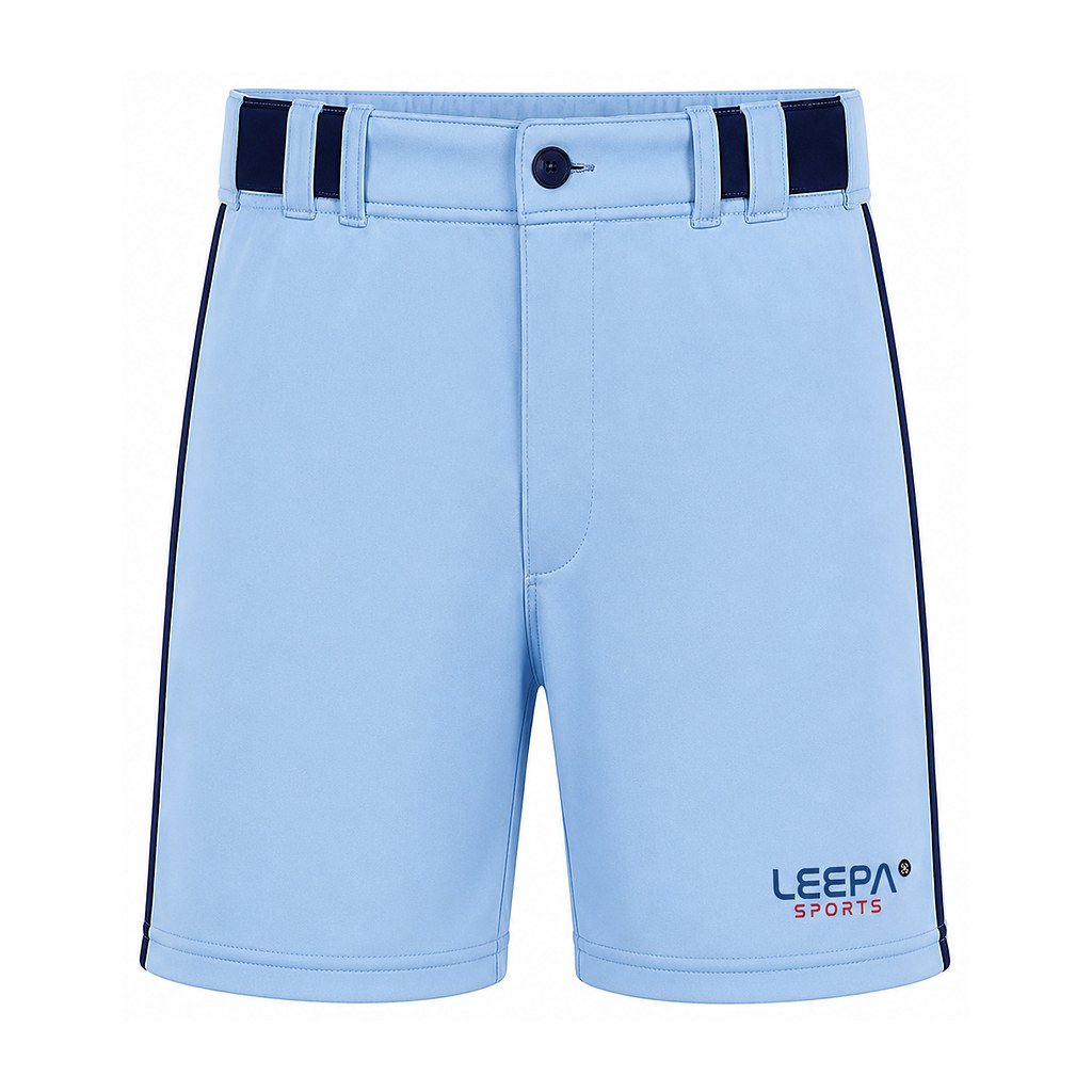 Sky Blue Baseball Shorts