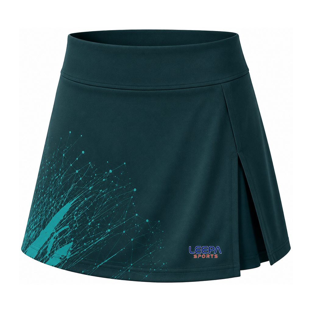 Teal Badminton Skirt