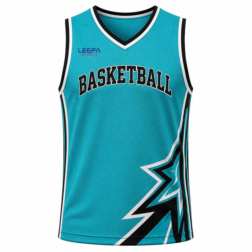Teal Basketball Tank