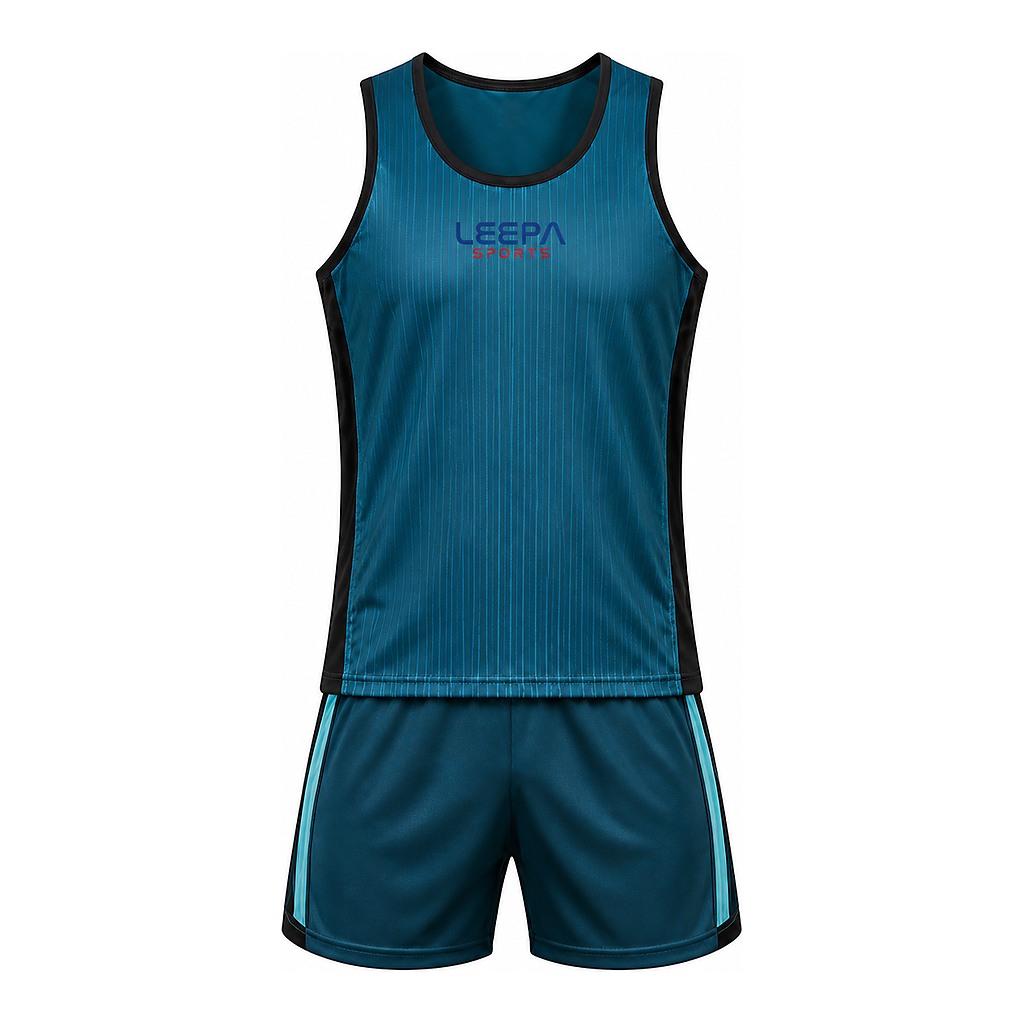 Teal Black Training Athletics Apparel