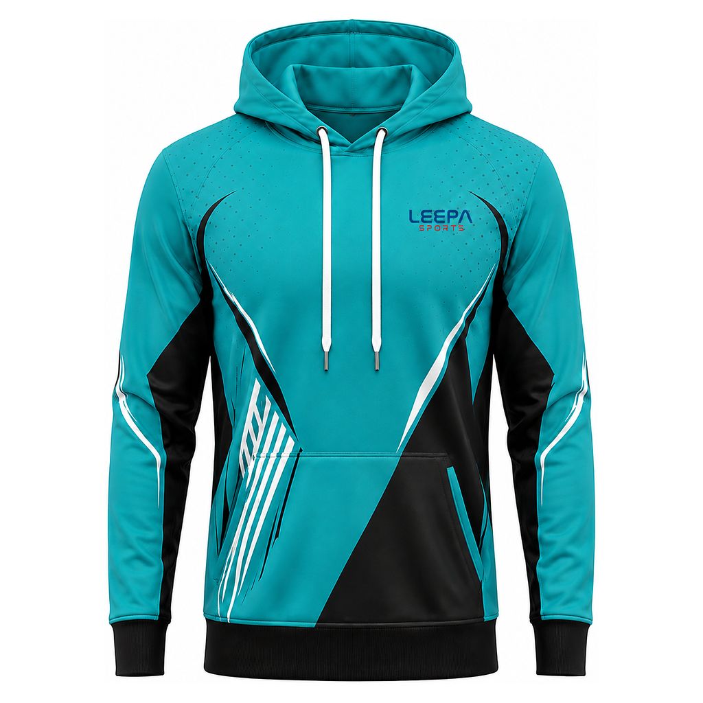 Teal Boxing Hoodie