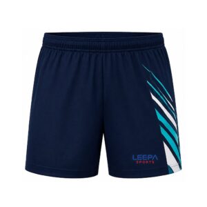 Teal Feather Badminton Shorts