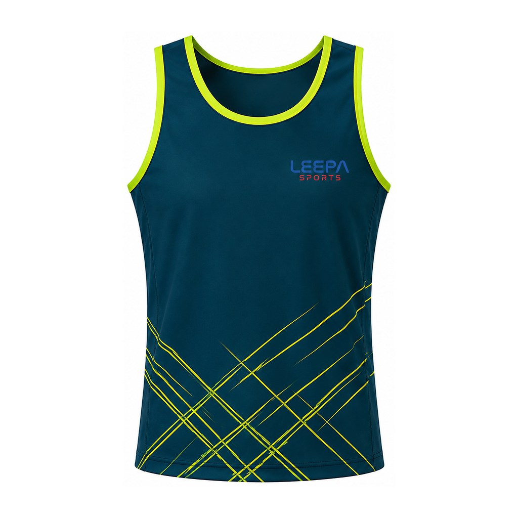 Teal Hockey Tank Top