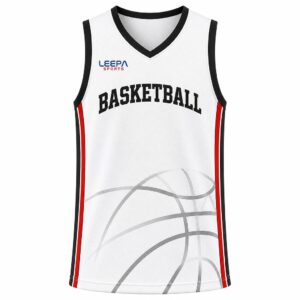 White Basketball Tank
