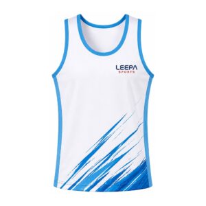 White Hockey Tank Top