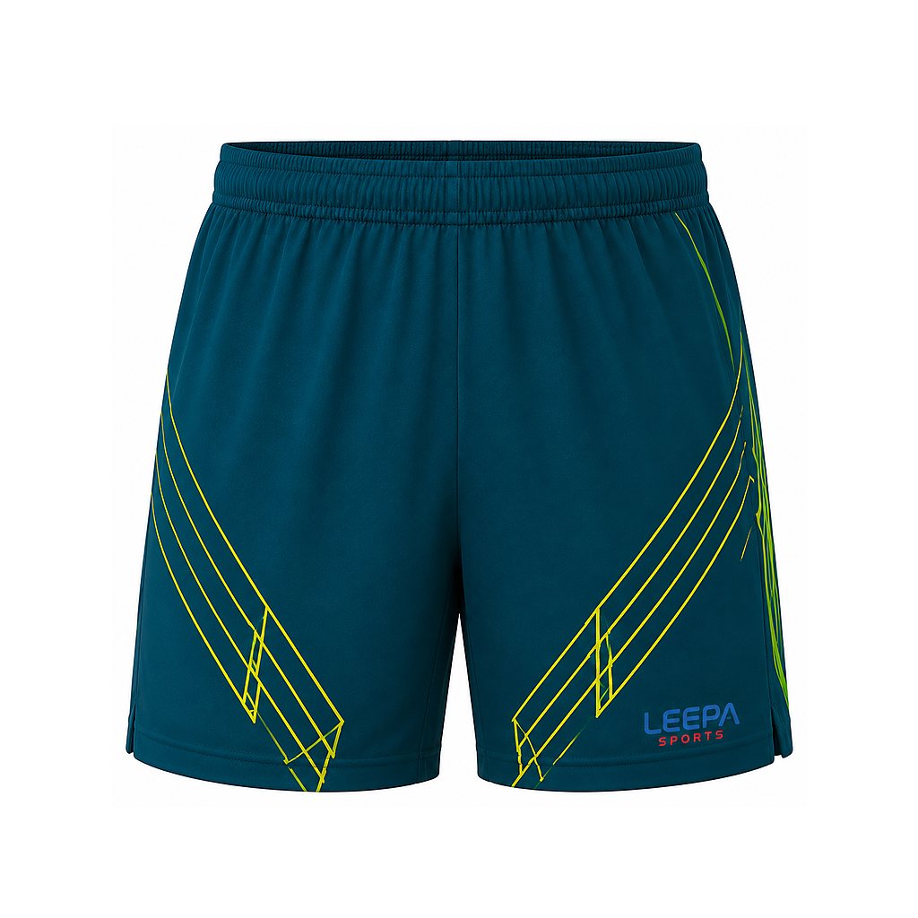 Yellow Line Badminton Shorts