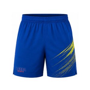 Yellow Spray Badminton Shorts