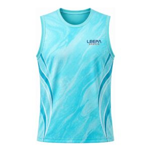 Aqua Marble Padel Sleeveless Top