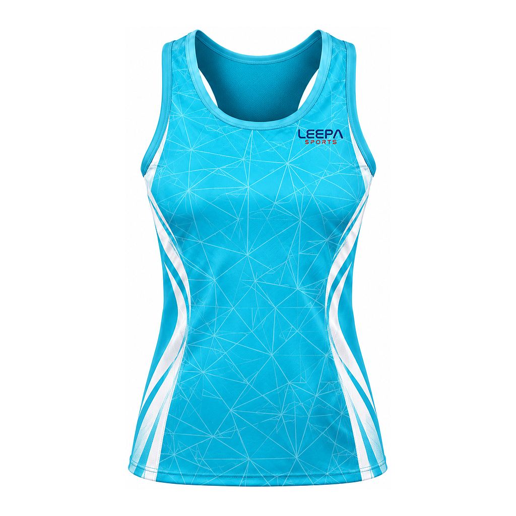 Aqua Netball Sleeveless Top