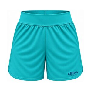 Aqua Plain Netball Shorts