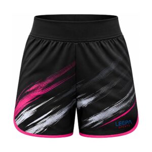 Black Brush Netball Shorts