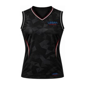 Black Geometric Softball Jersey