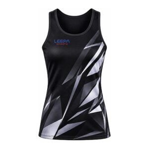 Black Netball Sleeveless Top