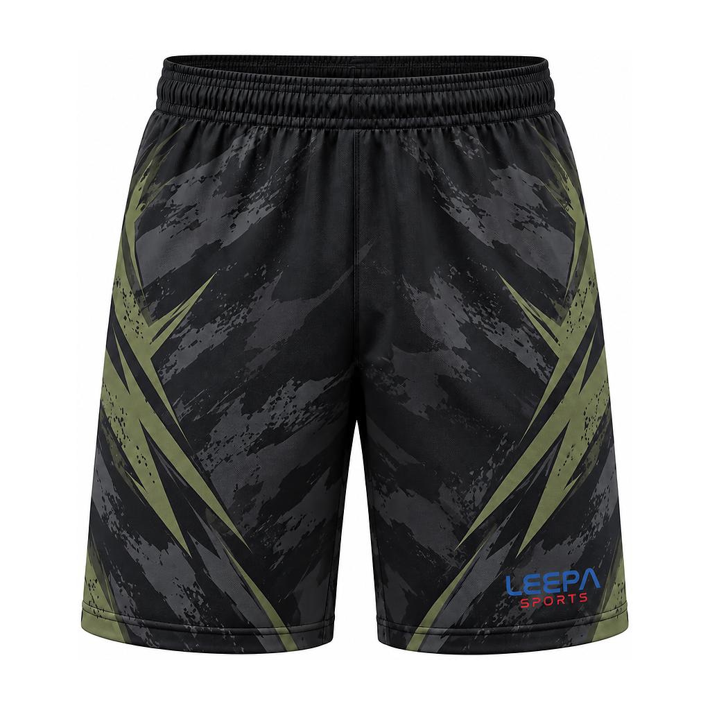 Black Olive Soccer Shorts