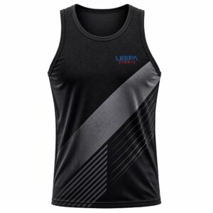 Black Stripe Athletic Top