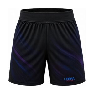 Black Wave Netball Shorts