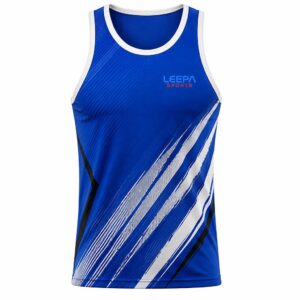 Blue Brush Athletic Top