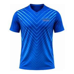 Blue Chevron Padel Jersey