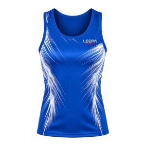 Blue Netball Sleeveless Top