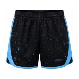 Blue Speckle Padel Shorts