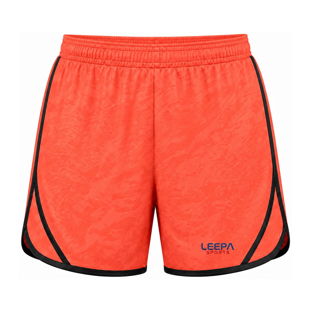 Coral Texture Soccer Shorts