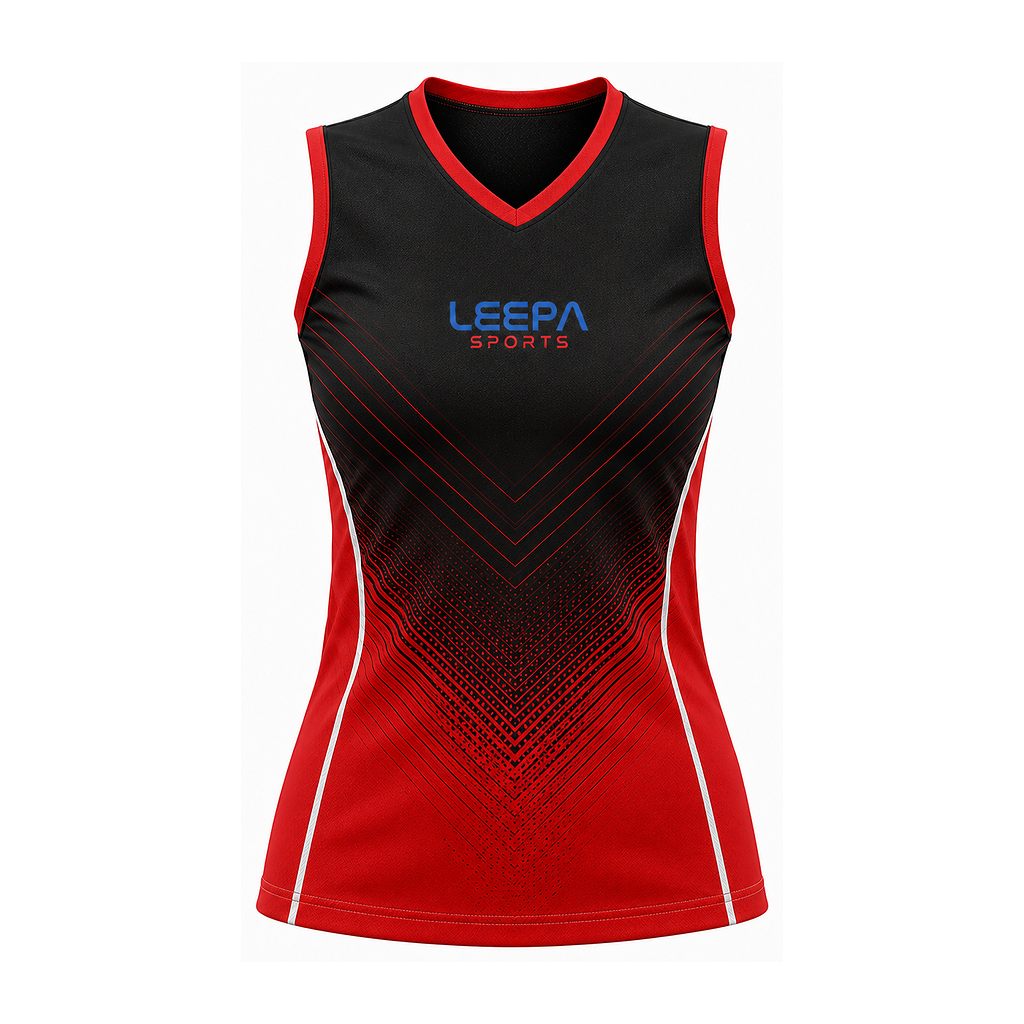Handball Red Chevron Jersey