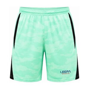 Mint Camo Soccer Shorts