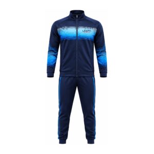 Navy Blue Gradient Tracksuit