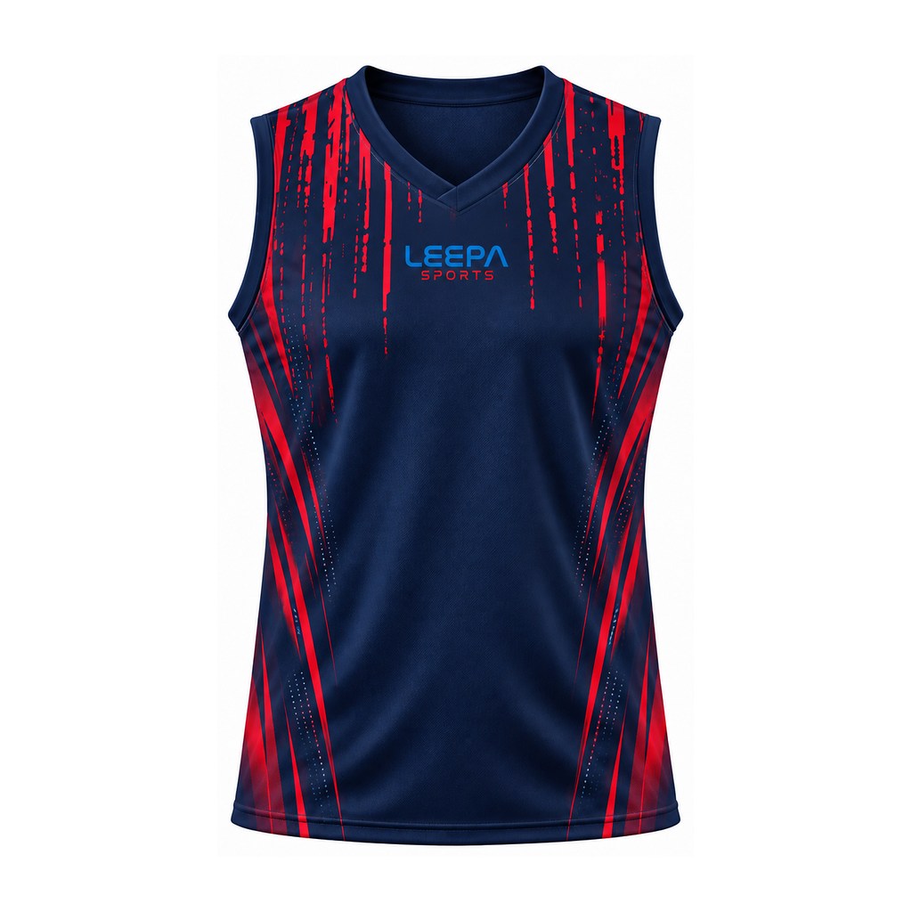 Navy Drip Softball Jersey