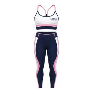 Navy Pink Gym Set