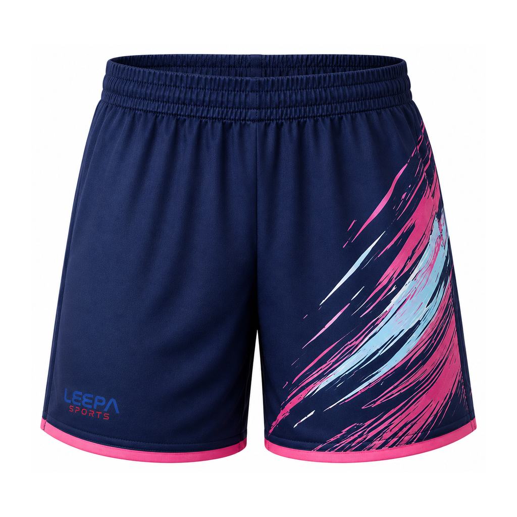Navy Pink Padel Shorts