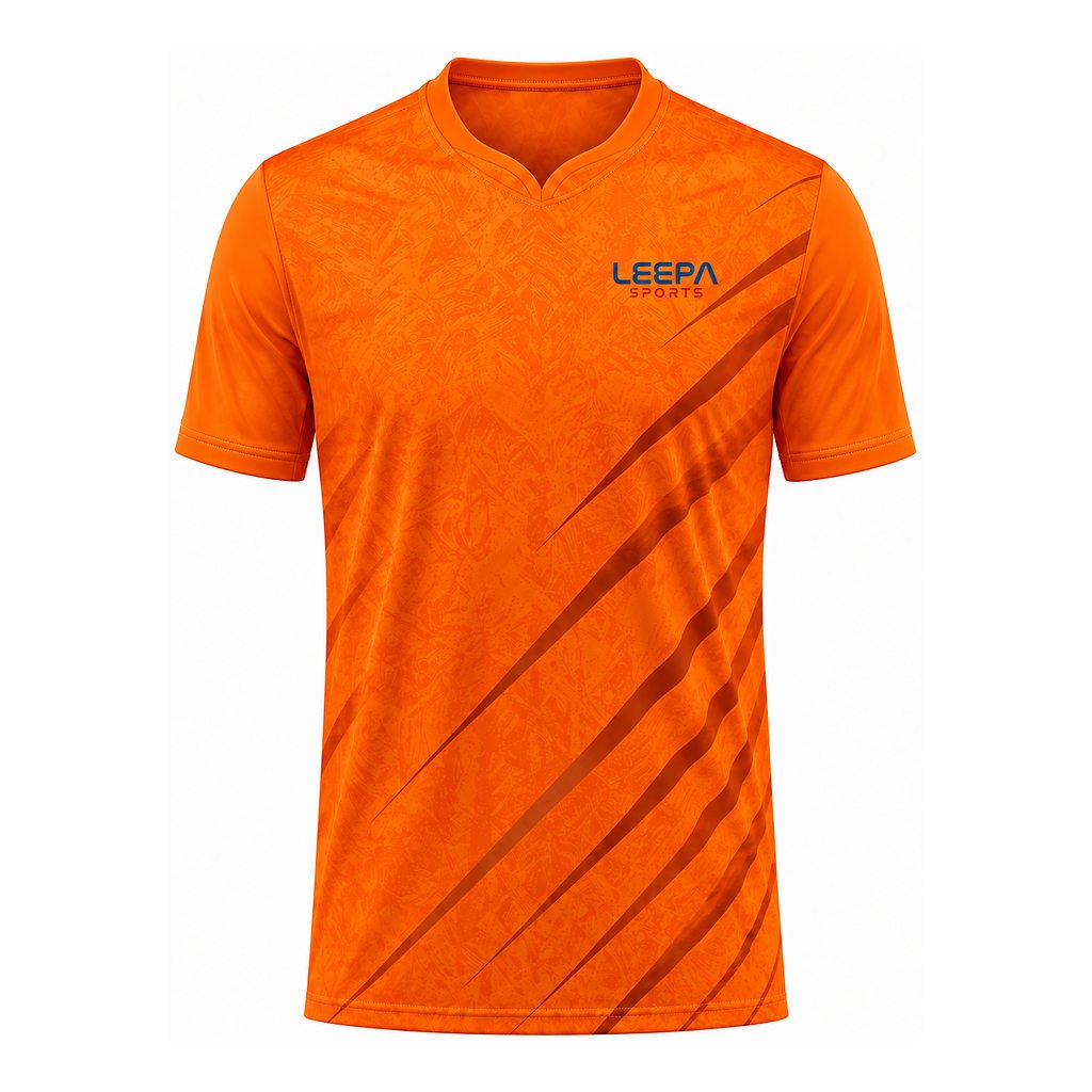 Orange Slash Padel Jersey