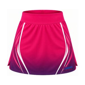 Pink Gradient Netball Skirt