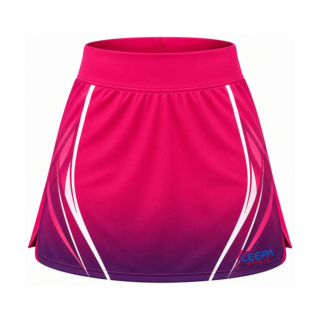Pink Gradient Netball Skirt