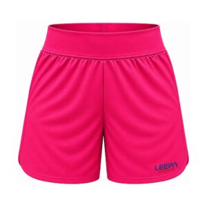 Pink Plain Netball Shorts