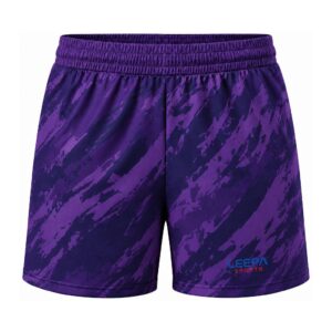 Purple Brush Soccer Shorts