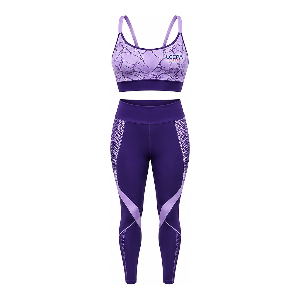 Purple Marble Gym Set